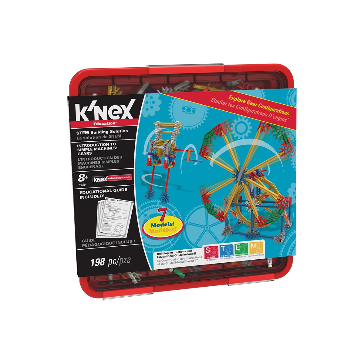 K'NEX EDUCATION - 198PC GEARS (4) ML